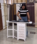 Armário dobrável para tábua de passar roupa