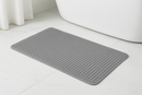 Tapete Banheiro Antiderrapante Cinza - 60x40cm Segurança
