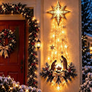 Decoração de Parede Presépio Iluminado – Estrela de Belém 1 metro e 86 cm